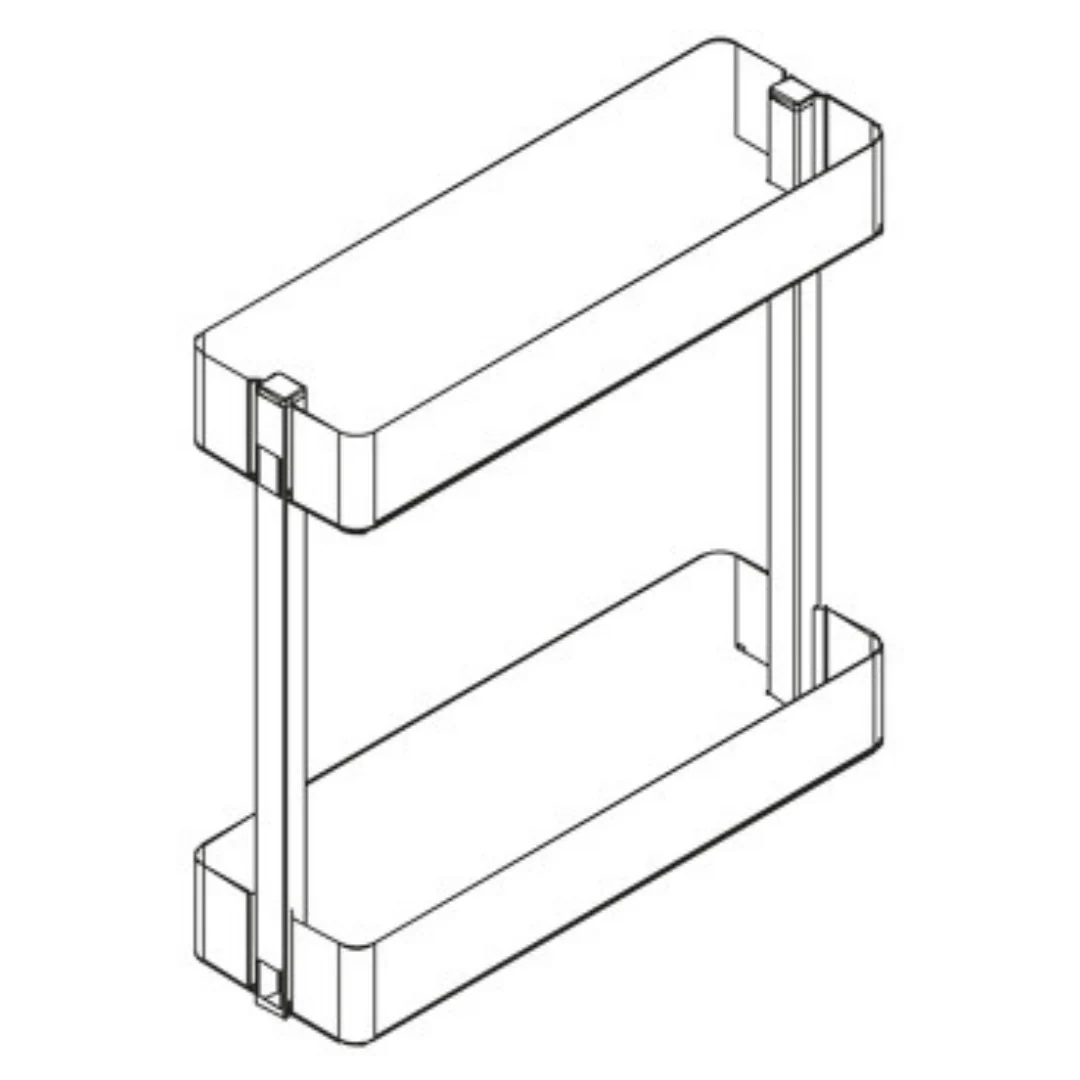 Base Pull out Unit, Häfele Utensio Plus H2 - Image 4