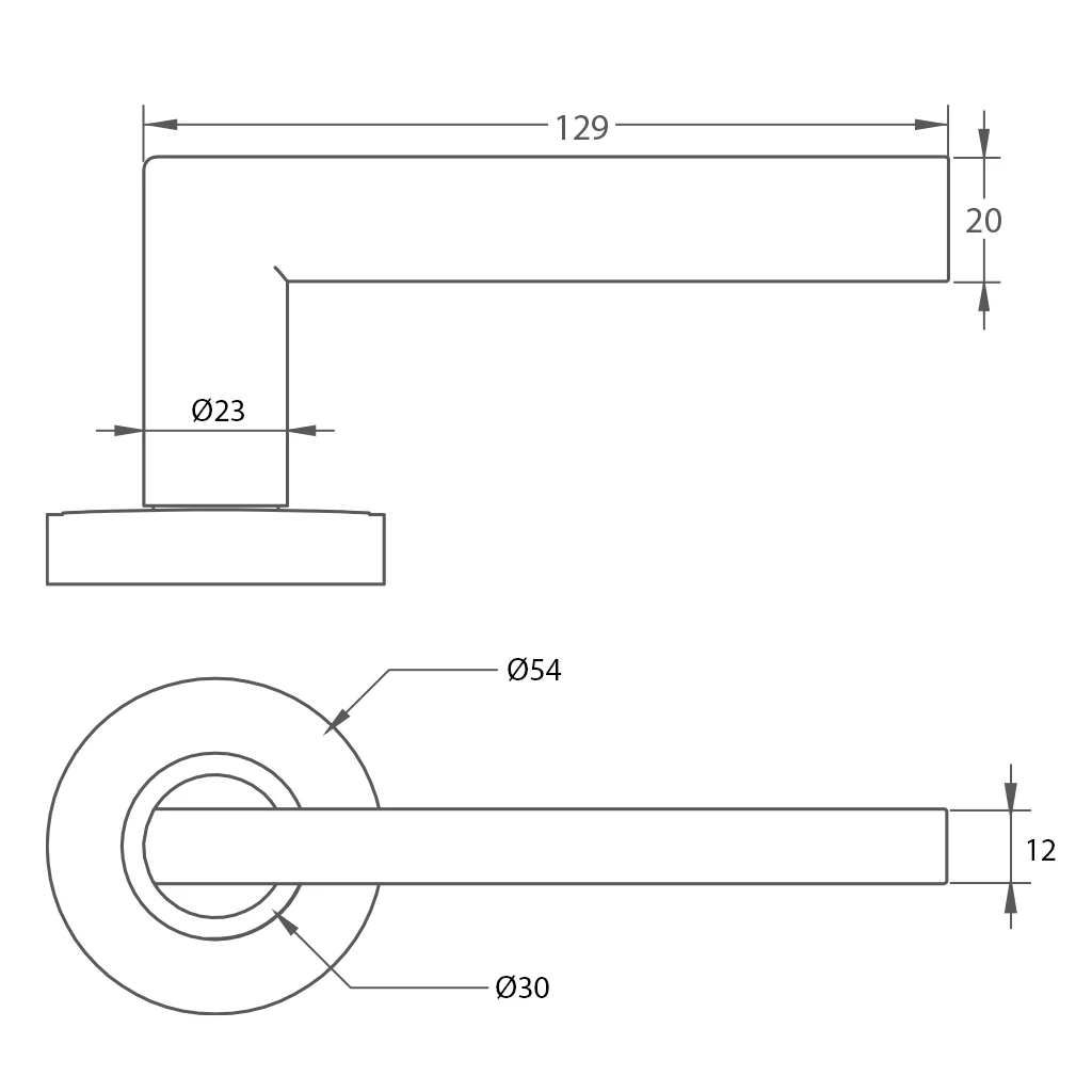 Bronte Lever Handle - Image 3