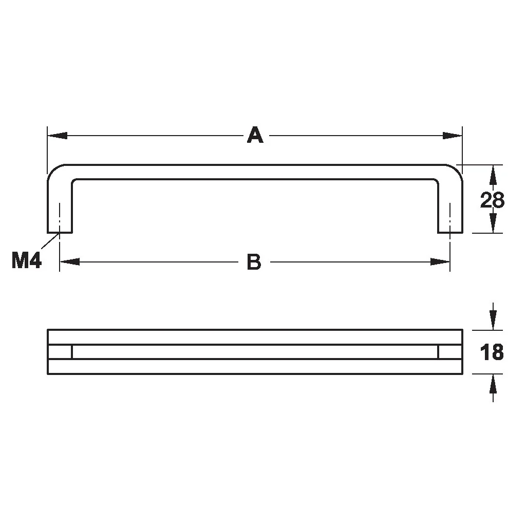 Furniture Handle H1310 - Image 5