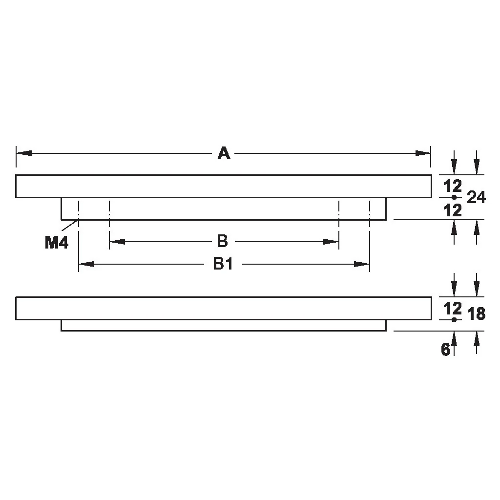 Furniture Handle H1355 - Image 3