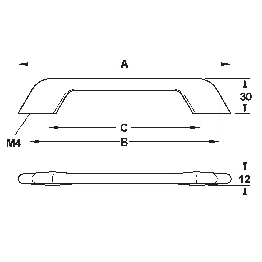 Furniture Handle H1510 - Image 3