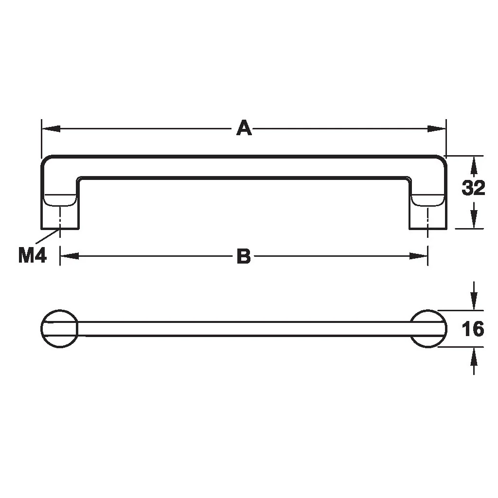 Furniture Handle H1565 - Image 4