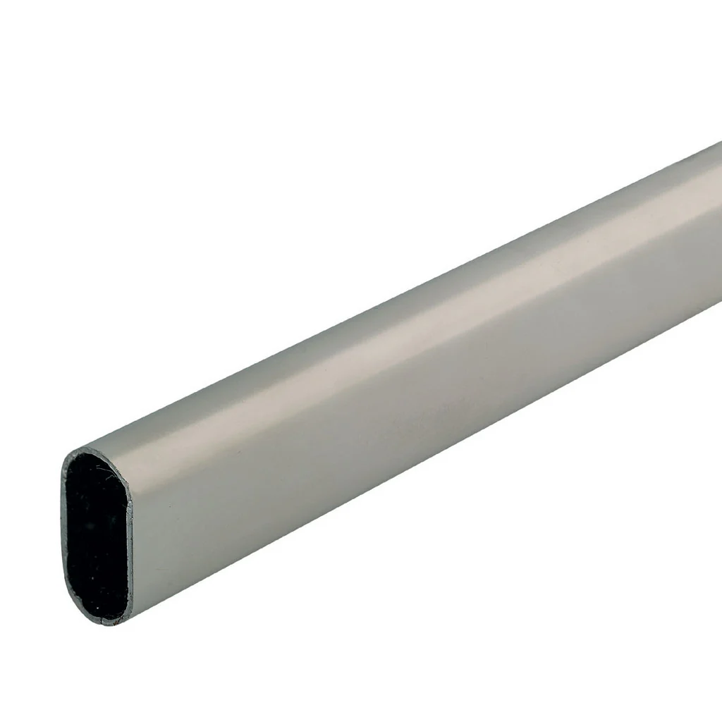 Oval Wardrobe Rail | 3 Finishes - Image 3