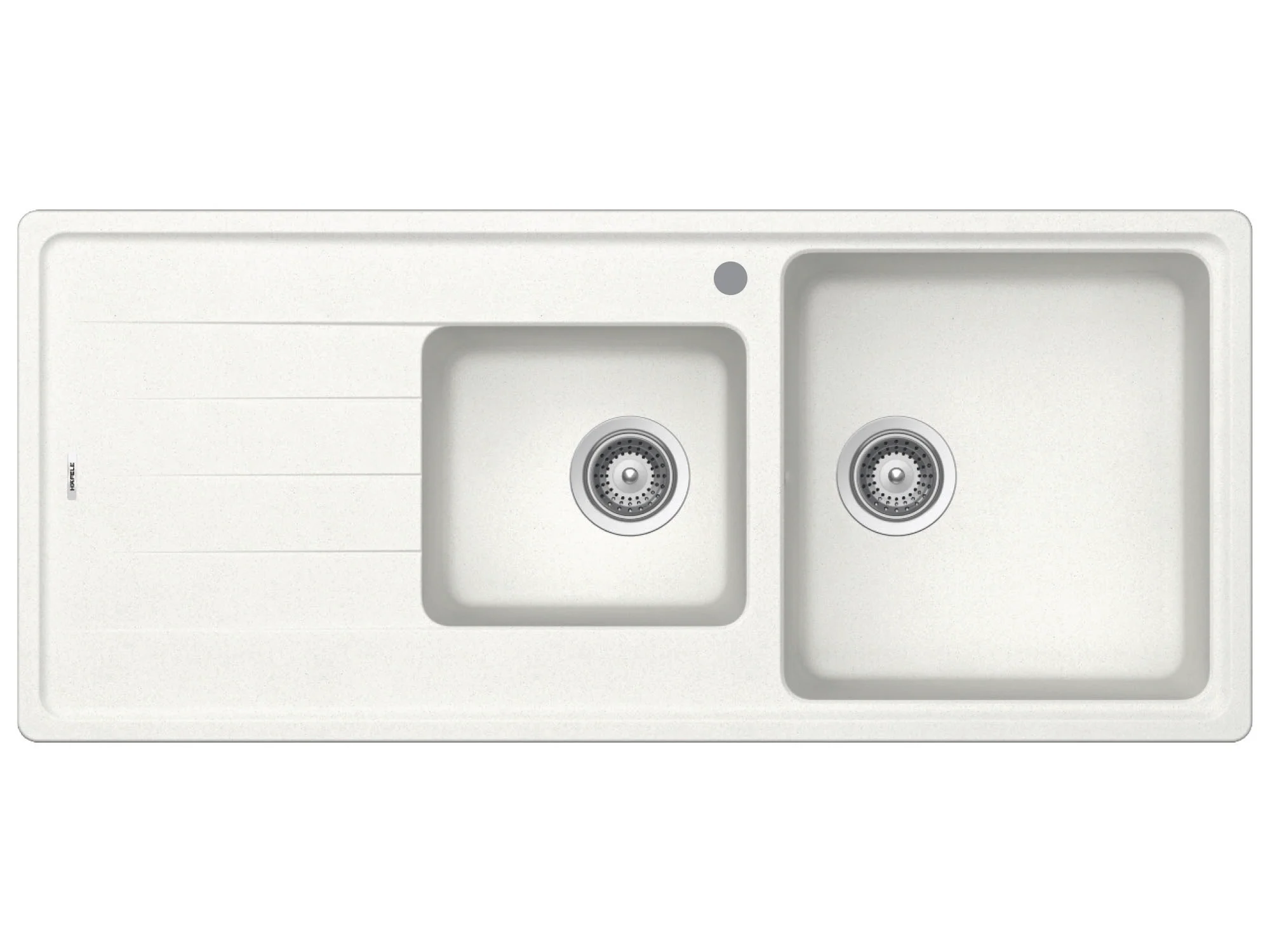 Quartz 1 & 3/4 Bowl Sink with Drainer - Image 4