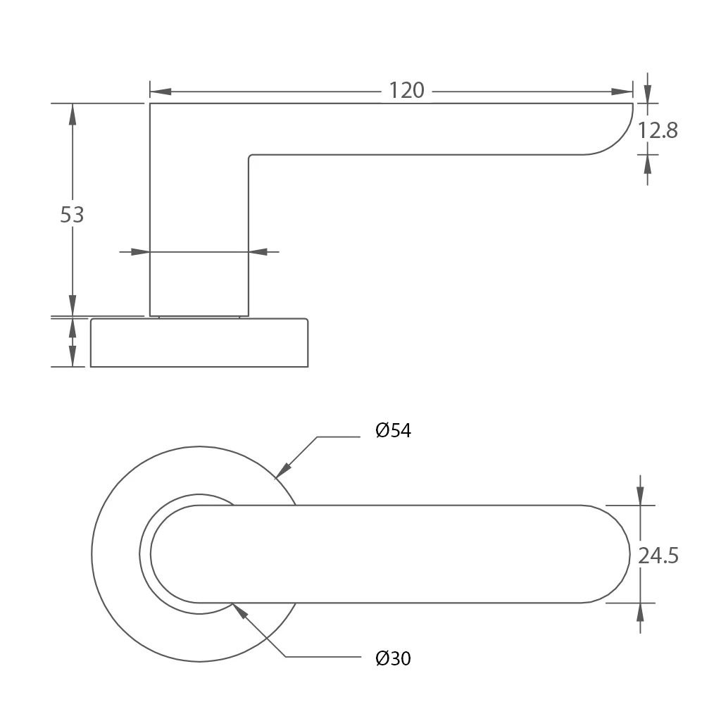 Seacliff Lever Handle. - Image 4